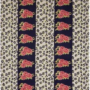 Saved Ny X Lisa Corti Cashmere Leopard Stripes Throw - Dark Blue